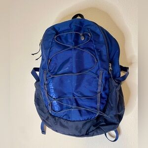 Patagonia Chacabuco Backpack 30L Blue Hiking Trail Outdoors Elastic Bunjee